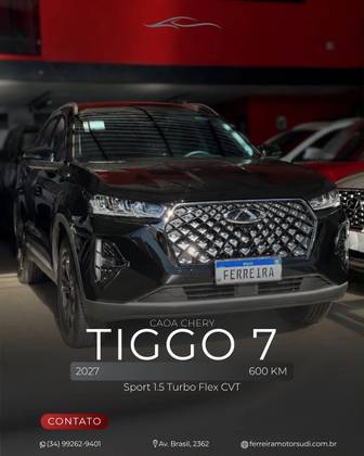 CAOA CHERY TIGGO 7 1.5 TCI TURBO FLEX SPORT CVT CAOA CHERY TIGGO 7 1.5 TCI TURBO FLEX SPORT CVT